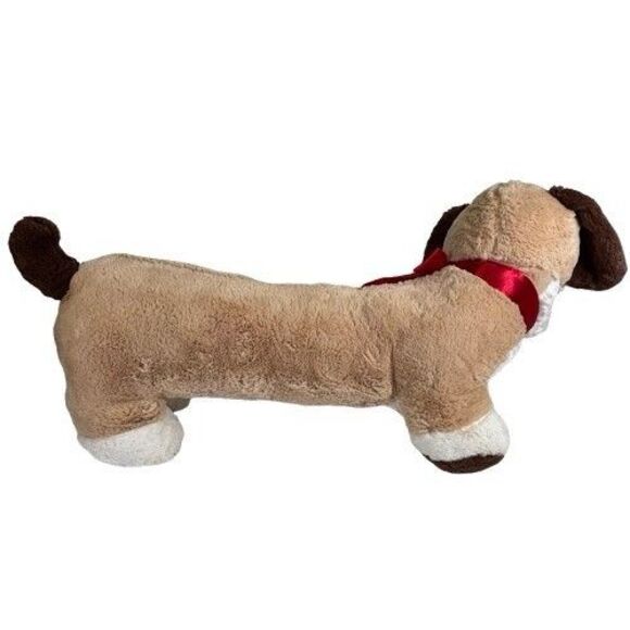 Vintage Dan Dee Dachshund Plush Stuffed Animal 24” Long Wiener Puppy Dog Toy - Picture 9 of 16